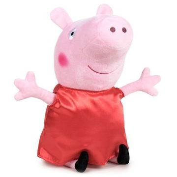 DUZA MASKOTKA SWINKA PEPPA 30CM PLUSZAK