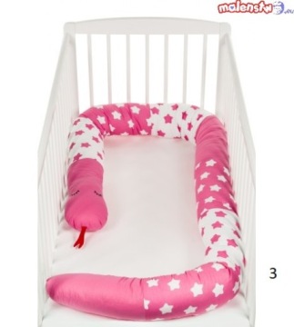 PRZYTULANKA WĄŻ OCHRANIACZ DO ŁÓŻECZKA