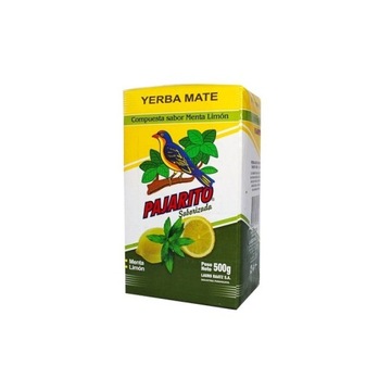 Yerba Mate Pajarito menta limon 500g