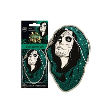 ZAPACH AROMA CAR MUERTOS GREEN DIAMOND GIRL