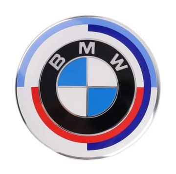 BMW 50 Jahre M ЛОГОТИП Ø 82 мм Крышка капота 2x РУКАВА