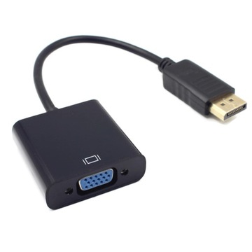 Адаптер DisplayPort в VGA преобразователь от кабеля адаптера DP в D-Sub