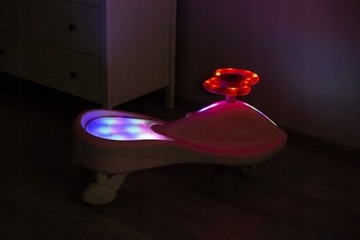 ГРАВИТАЦИОННАЯ ПОЕЗДКА НА РЕЗИНОВЫХ СВЕТОДИОДНЫХ КОЛЕСАХ С ОСВЕЩЕНИЕМ