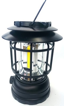 LAMPA KEMPINGOWA LATARKA LED SOLARNA USB PRZENOŚNE