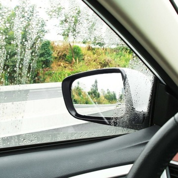 2x НЕДОЖДЕВАЯ ПЛЕНКА ДЛЯ БОКОВОГО ЗЕРКАЛА, ВОДОНЕПРОНИЦАЕМАЯ ПРОТИВОТУМАННАЯ НАКЛЕЙКА