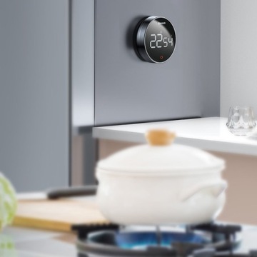 ВРАЩАЮЩИЙСЯ ЭЛЕКТРОННЫЙ КУХОННЫЙ ТАЙМЕР BASEUS С МАГНИТОМ НА ХОЛОДИЛЬНИК