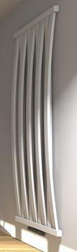 Радиатор МХ 570х1200 50 мм 3D DEKOR черный