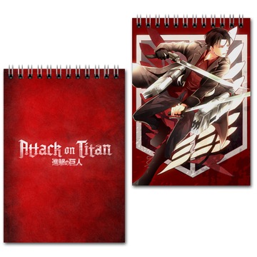 Notatnik A6 z kalendarzem - Attack on Titan