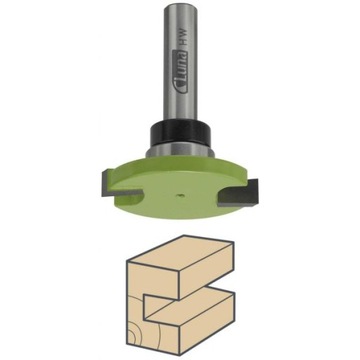 LUNA Frez Z2 PIŁKOWY/ROWKUJĄCY D36 I7 S8/Łożysko