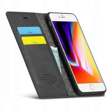 ETUI SKÓRZANE NA KLAPKĘ DO IPHONE 7 PLUS / 8 PLUS