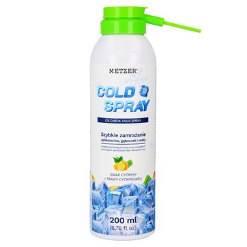 Cold Spray chłodzący 200 ml cytyna METZER