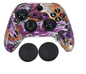 СИЛИКОНОВЫЙ КОРПУС НАКЛАДКА XBOX SERIES X S +2 GRIP