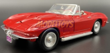 Chevrolet CORVETTE 1967, кабриолет, масштаб 1:24, Motormax 73224