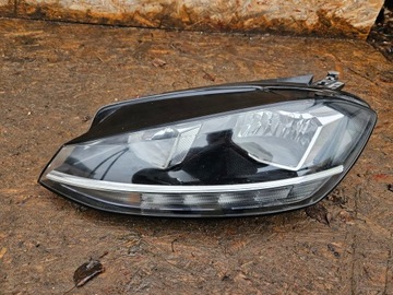 VW GOLF VII LIFT LAMPA LEWA PRZOD PRZEDNIA