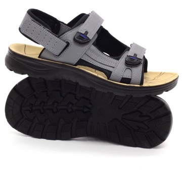 СПОРТИВНЫЕ САНДАЛИИ МУЖСКИЕ, РЕГУЛИРОВКА НА ЛИПУЧКЕ