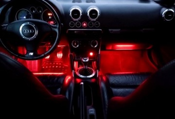 Освещение салона автомобиля RGB 2x12LED BLUETOOTH