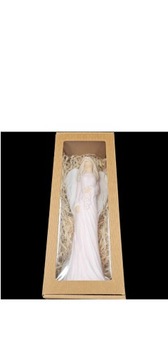 Гипсовая фигурка Ангел РОЗА - Уникальное украшение, прекрасный подарок