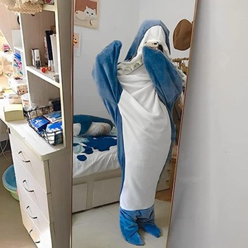 2024 НОВЫЙ СПАЛЬНЫЙ МЕШОК-ОДЕЯЛО SHARK ДЛЯ ВЗРОСЛОГО РЕБЕНКА