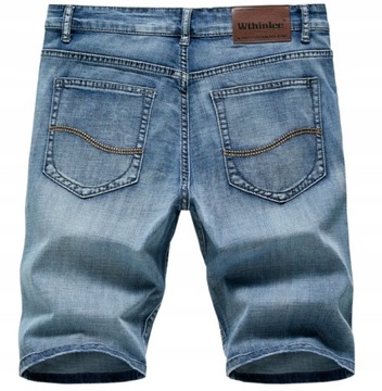 Wthin Lee SPODENKI MĘSKIE KRÓTKIE JEANSOWE JEANS