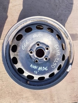 DISK OCELOVÝ AUDI 16" 5X112 ET50