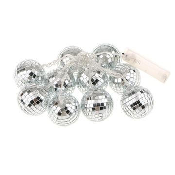 String Light Lampa świąteczna 10LED Wesele Decor Ball # 4 Kolor