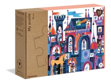 Moje puzzle, 24 elementy. Zamek