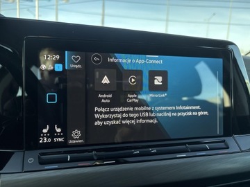 Volkswagen Golf VIII Hatchback 1.5 TSI EVO 150KM 2023 Volkswagen Golf 1.5TSI 150KM Style (Bezwypadkowa,, zdjęcie 23