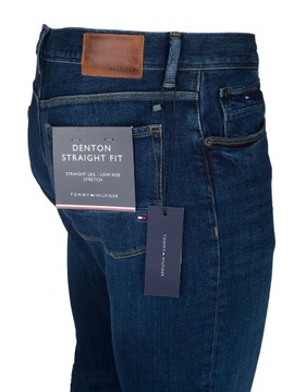 TOMMY HILFIGER DENTON CORE СТРЕЙЧ НОВЫЙ ТЕМНЫЙ 36/34