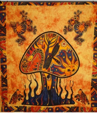 INDYJSKA NARZUTA OBRUS MANDALA 210x230 323