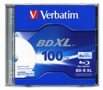 Płyta Blu-ray Verbatim BD-R XL 100 GB 1 szt.