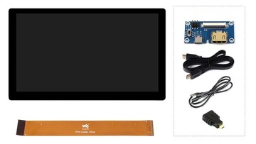 7-дюймовый встроенный IPS-дисплей, сенсорное разрешение 1024×600