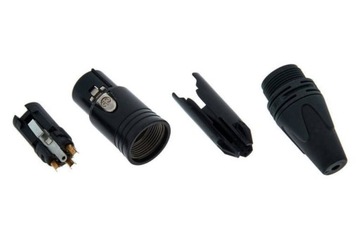 NEUTRIK NC3FXX-B-D złącze kablowe żeńskie XLR złocone bez opakowania