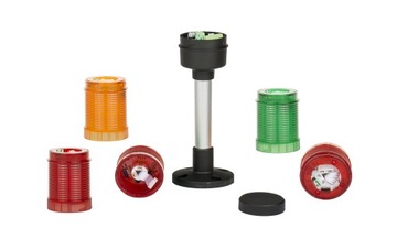 Kolumna Sygnalizacyjna FL50 czerwona + buzzer-12V