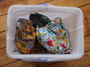 Worek do prania, DUŻY 55x61cm, ze ściągaczem