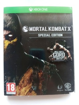 MORTAL KOMBAT X - STEELBOOK - SPECIAL EDITION XOne