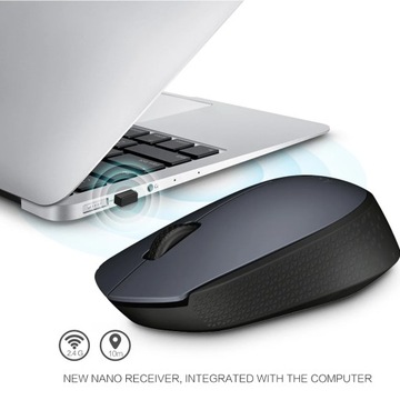Беспроводная мышь Logitech M170, игровая мышь 2,4G, оптическая мышь 1000 точек на дюйм