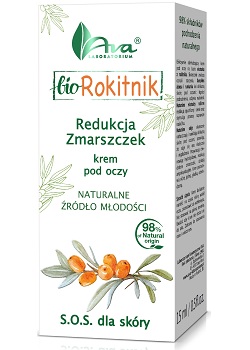 AVA Bio Rokitnik Krem pod oczy na zmarszczki 15ml