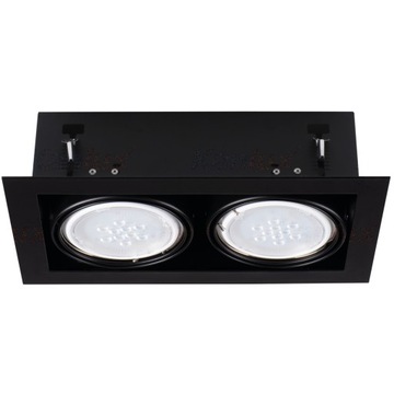 Oprawa downlight czarna Kanlux MATEO ES DLP-250-B