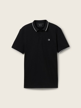 Denim Tom Tailor Basic Polo Shirt - Black