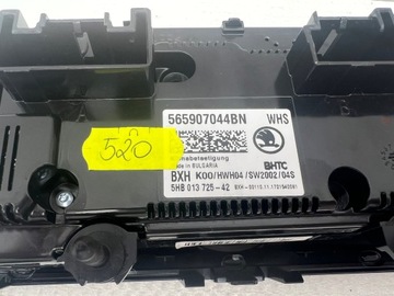 KONZOLA PANEL VENTILACE SKODA KAROQ 565907044BN