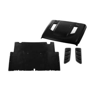 MASKA POKRYWA SILNIKA ALUMINIUM WLOTY RUBICON JEEP WRANGLER JL 2018-2024