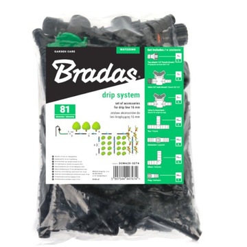 НАБОР из 182 ЭЛЕМЕНТОВ садовый шланг для капельного орошения 100М НАБОР4 +100