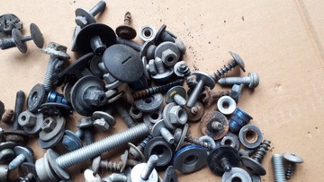 A4 B8 S4 РЕМЕНЬ ПЕРЕДНЕГО БАМПЕРА БОЛТЫ КРЫЛА LX5V КОМПЛЕКТ