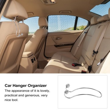 Крючки для багажника автомобиля Перламутровые металлические вешалки