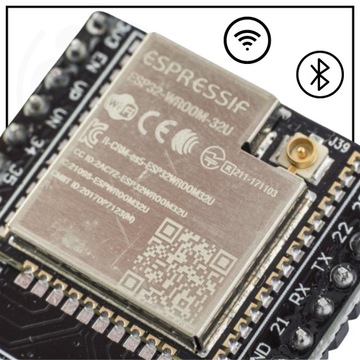 ESP32 ESP-WROOM-32U Wi-Fi Bluetooth NodeMCU DevKitC Плата Интернета вещей U.FL