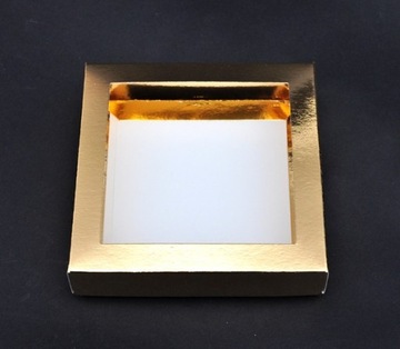 Kartonik Pudełko Opakowanie Pudełeczko na pierniki 12x12x3 cm EKO 5 szt.