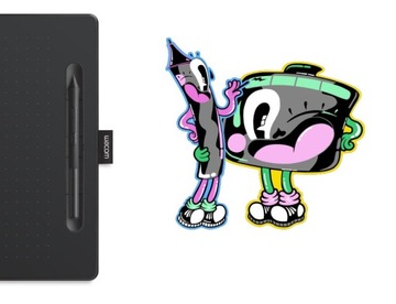 Планшет Wacom Intuos S BT Pistachio CTL-4100WLEN