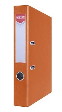 Segregator OFFICE PRODUCTS Officer A4 55mm - pomarańczowy