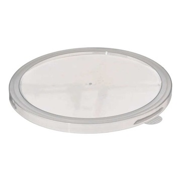 MISKA SZKLANA Z POKRYWKĄ, transparentne szkło 2,7L