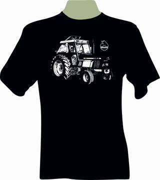 KOSZULKA T-shirt z nadrukiem traktor URSUS